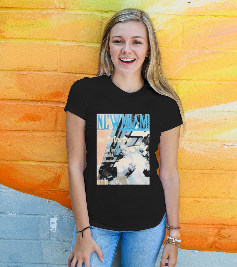 NEW MIAMI King Of The Downtown Life And Times Rok New York T-Shirt