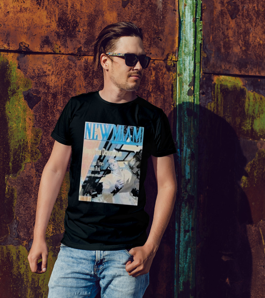 NEW MIAMI King Of The Downtown Life And Times Rok New York T-Shirt