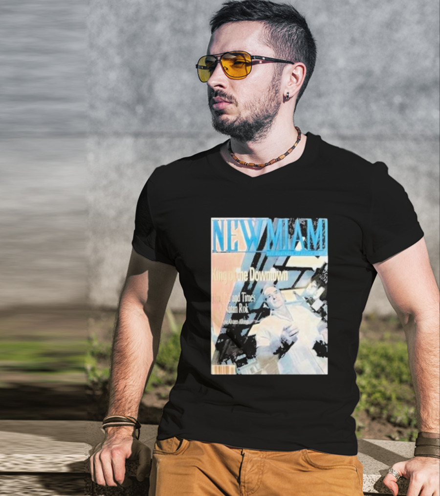 NEW MIAMI King Of The Downtown Life And Times Rok New York T-Shirt