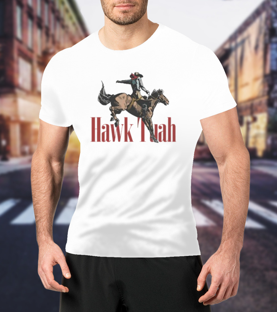 Southern Twang Hawk Tuah Horseback Rider Spit On That Thing T-Shirt
