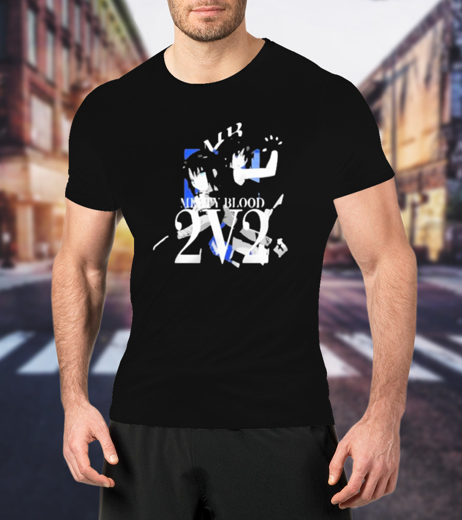 Wasdgaming MR Melty Blood 2V2 T-Shirt