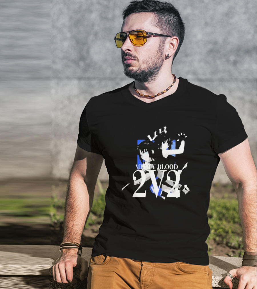 Wasdgaming MR Melty Blood 2V2 T-Shirt