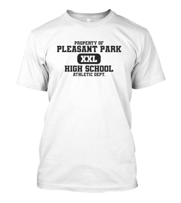 Property Of Pleasant Park High School Athletic Dept XXL T-Shirt