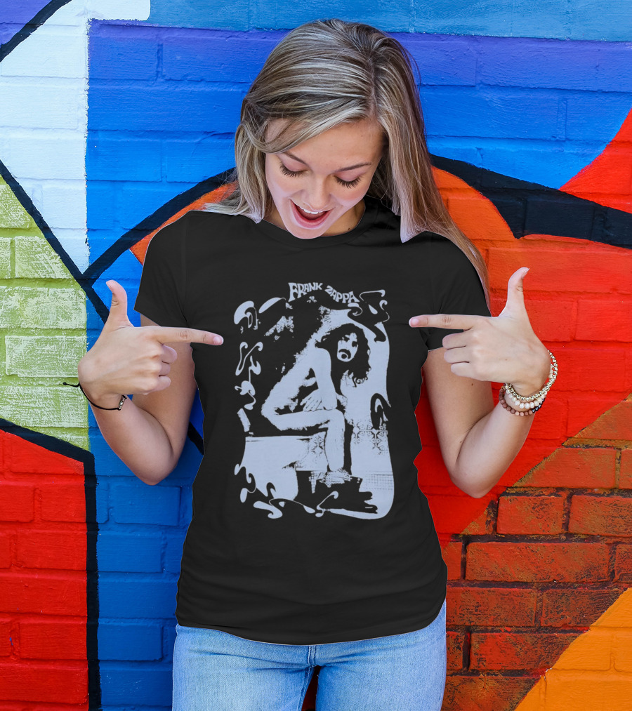 Rare Vintage Frank Zappa Toilet T-Shirt