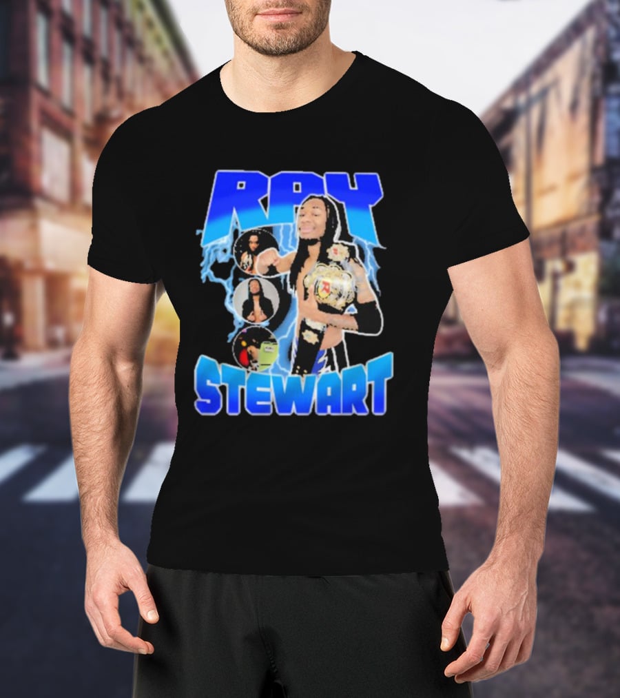 Ray Stewart Champion Rap Bootleg T-Shirt