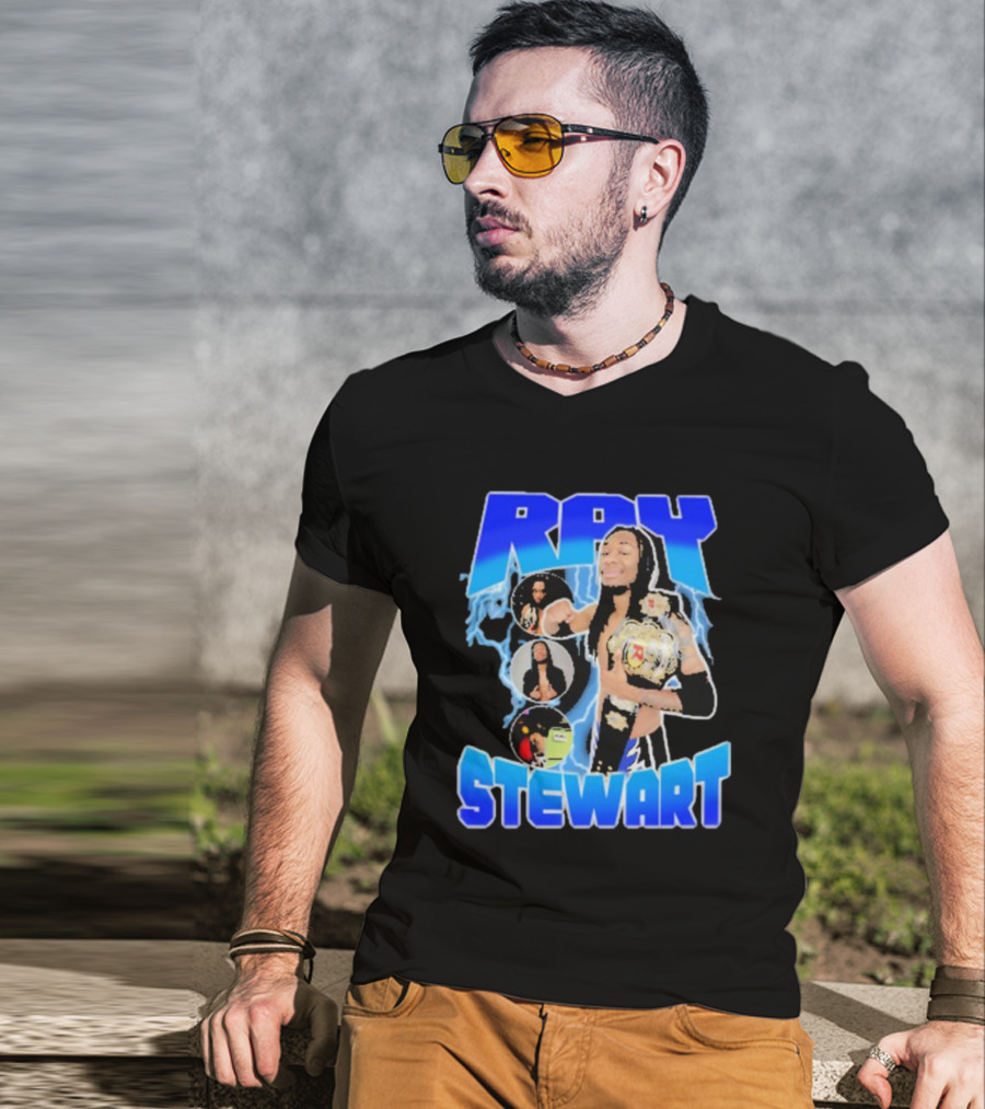 Ray Stewart Champion Rap Bootleg T-Shirt