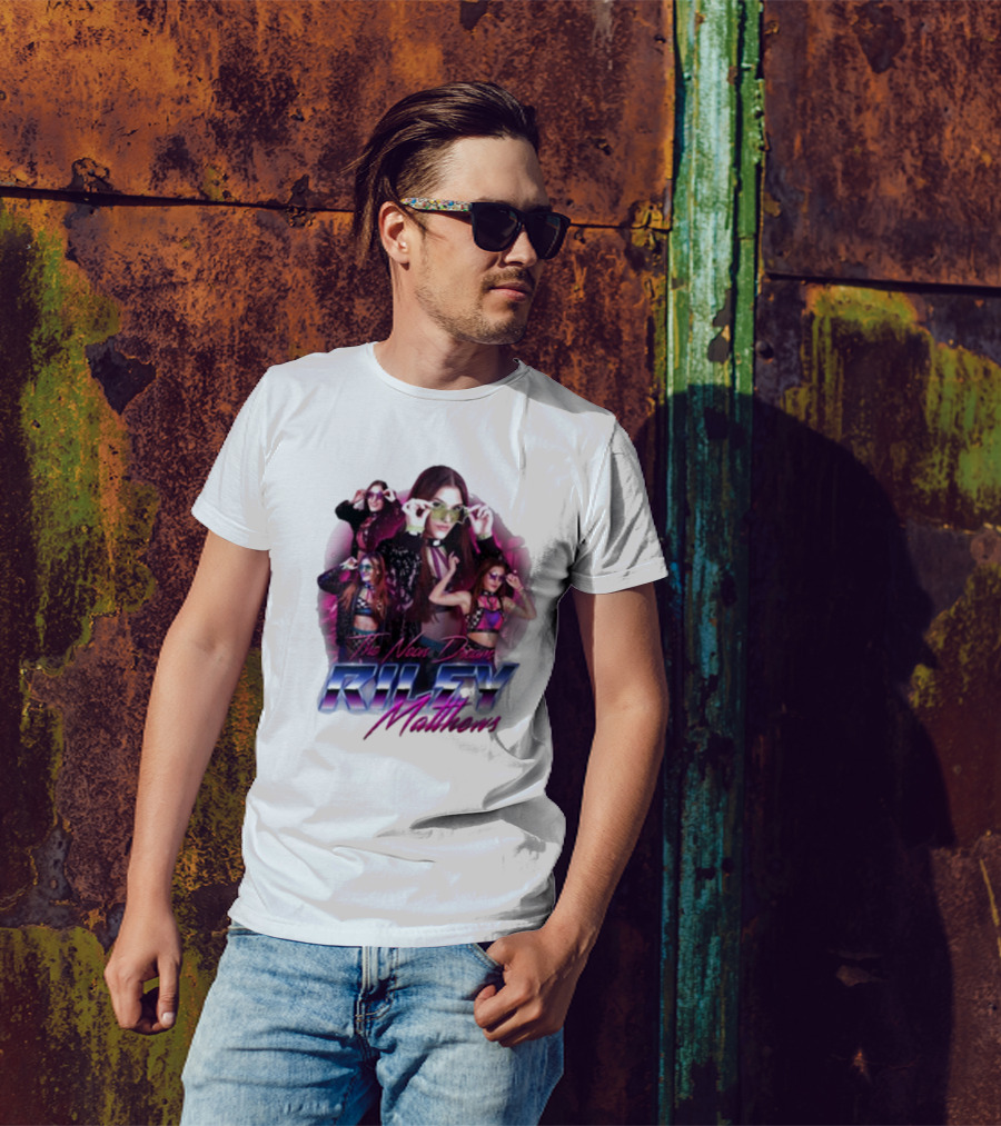 Riley Matthews The Neon Dream Retro Style Fashion Icons T-Shirt