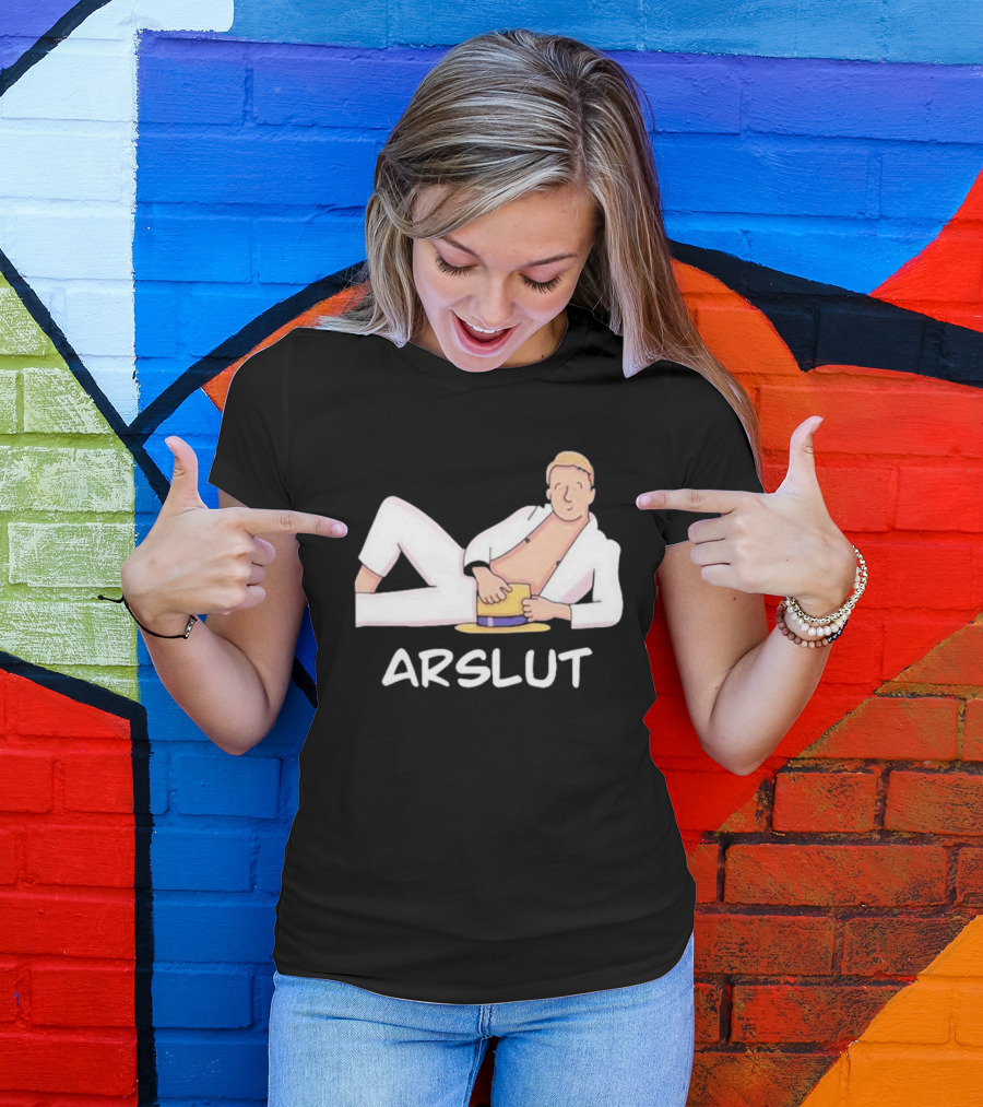Poorly Drawn Arslut Arsenal T-Shirt