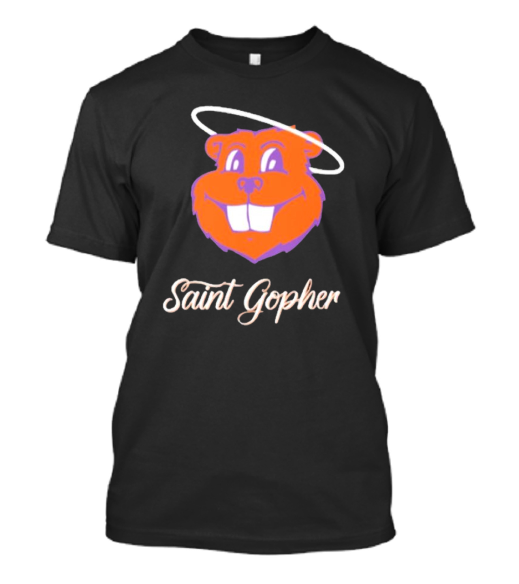 Saint Gopher Halo Smile T-Shirt