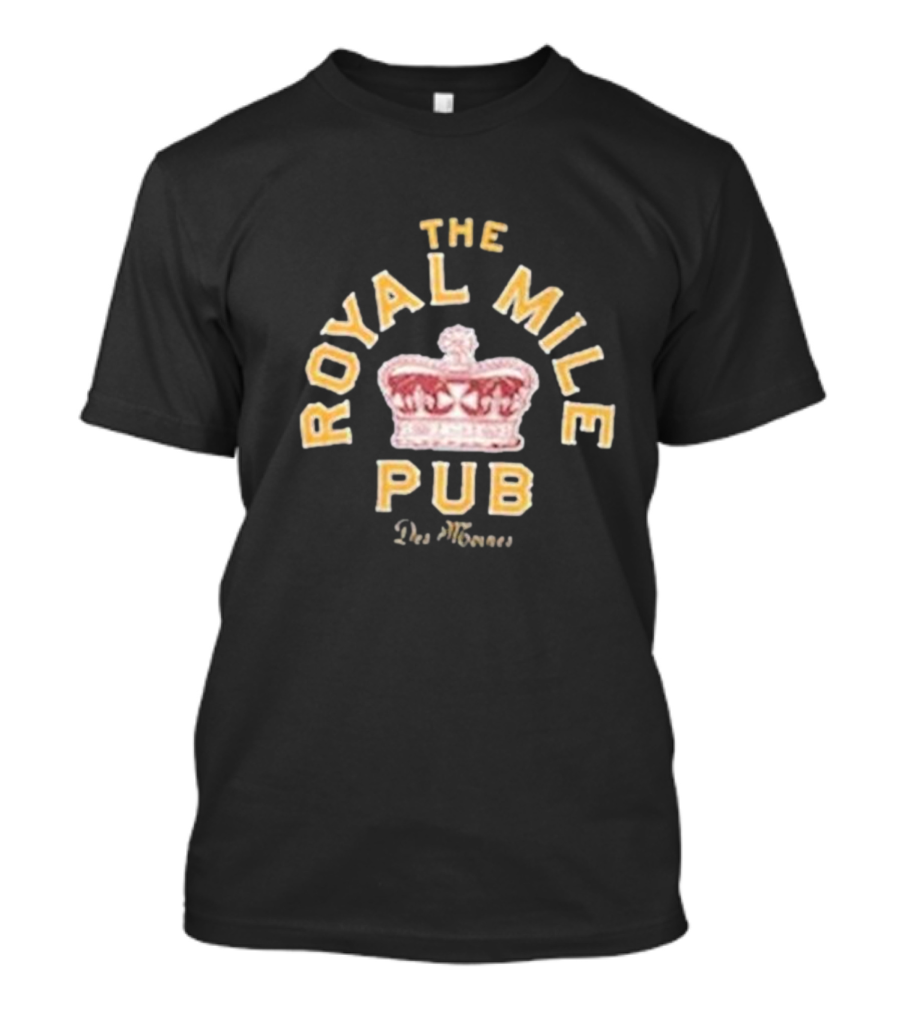 The Royal Mile Pub Des Moines Crown T-Shirt