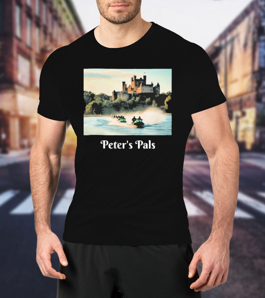 Peter's Pals Jet Ski Adventure Near Castle T-Shirt