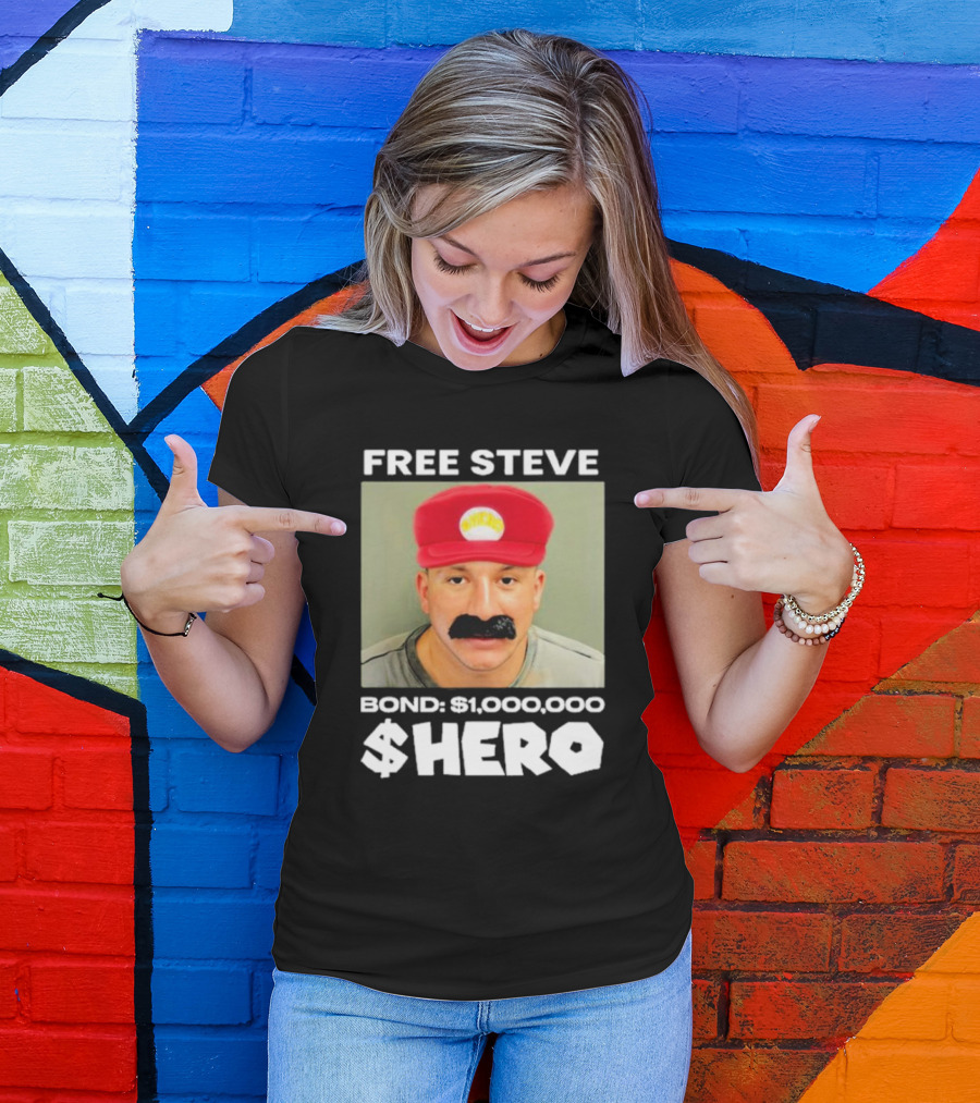 FREE STEVE BOND $1,000,000 $HERO T-Shirt