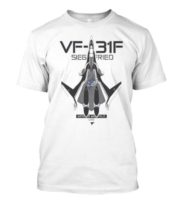 VF-31F Siegfried Macross Delta Valkyrie Fighter Jet T-Shirt