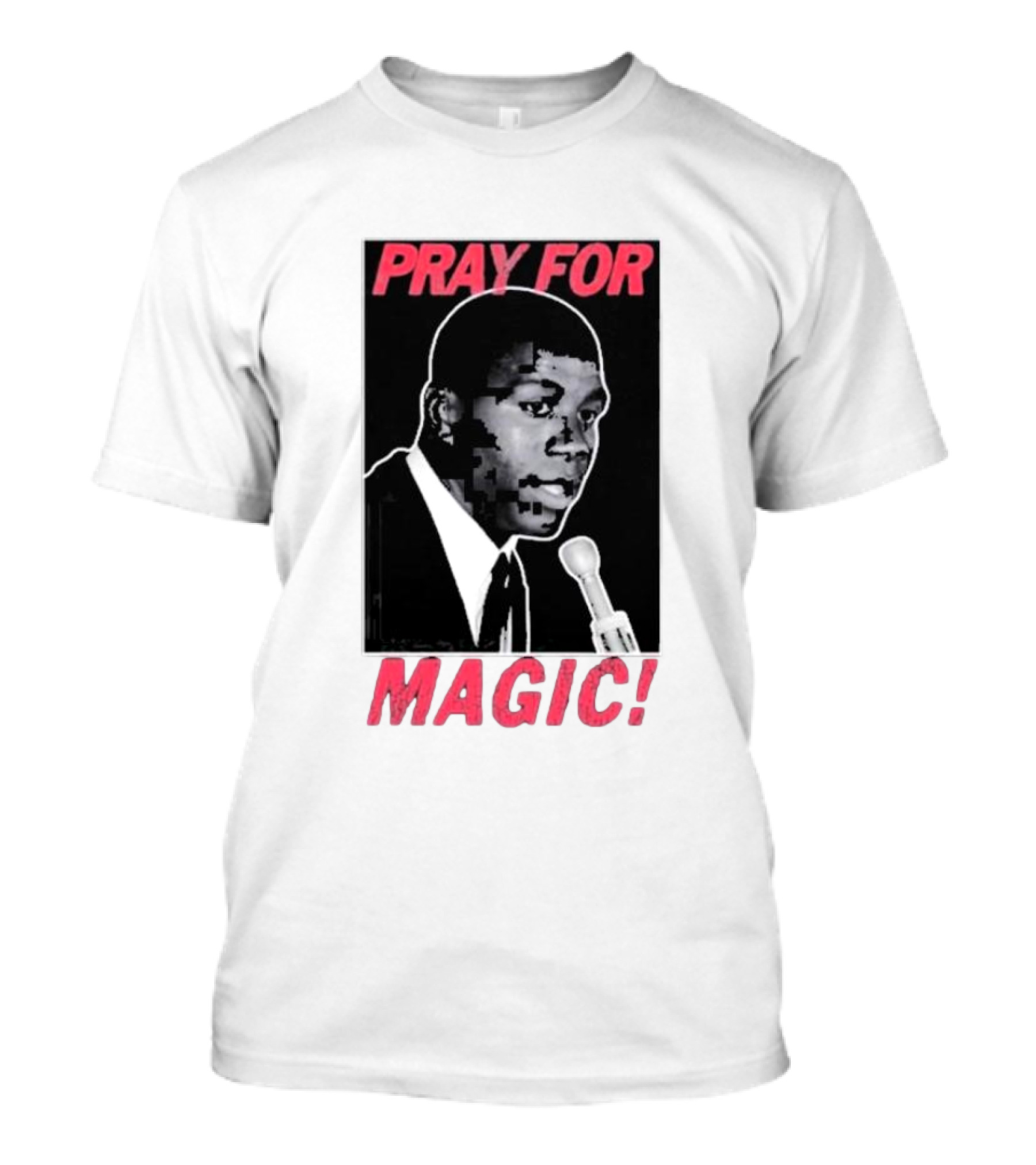 Jared Mccain Wearing Pray For Magic T-Shirt