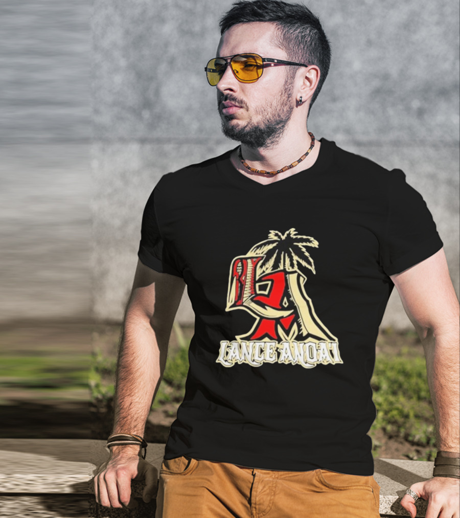 Lance AnoaI LA Tropical Palm Iconic T-Shirt