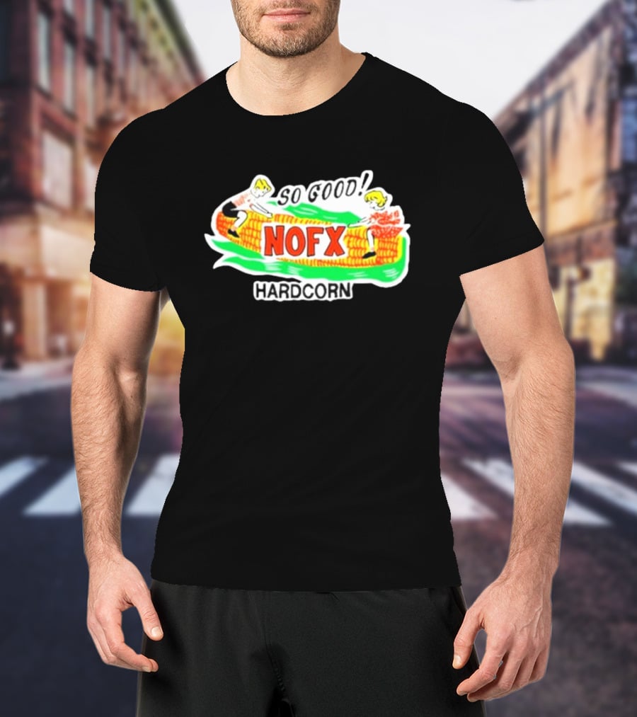 NOFX Hardcorn So Good Iconic Visual With Corn And Kids T-Shirt