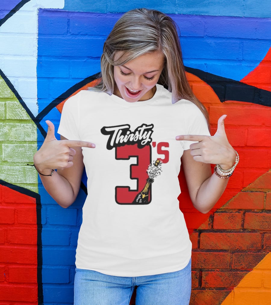 Thirsty 3's Champagne T-Shirt
