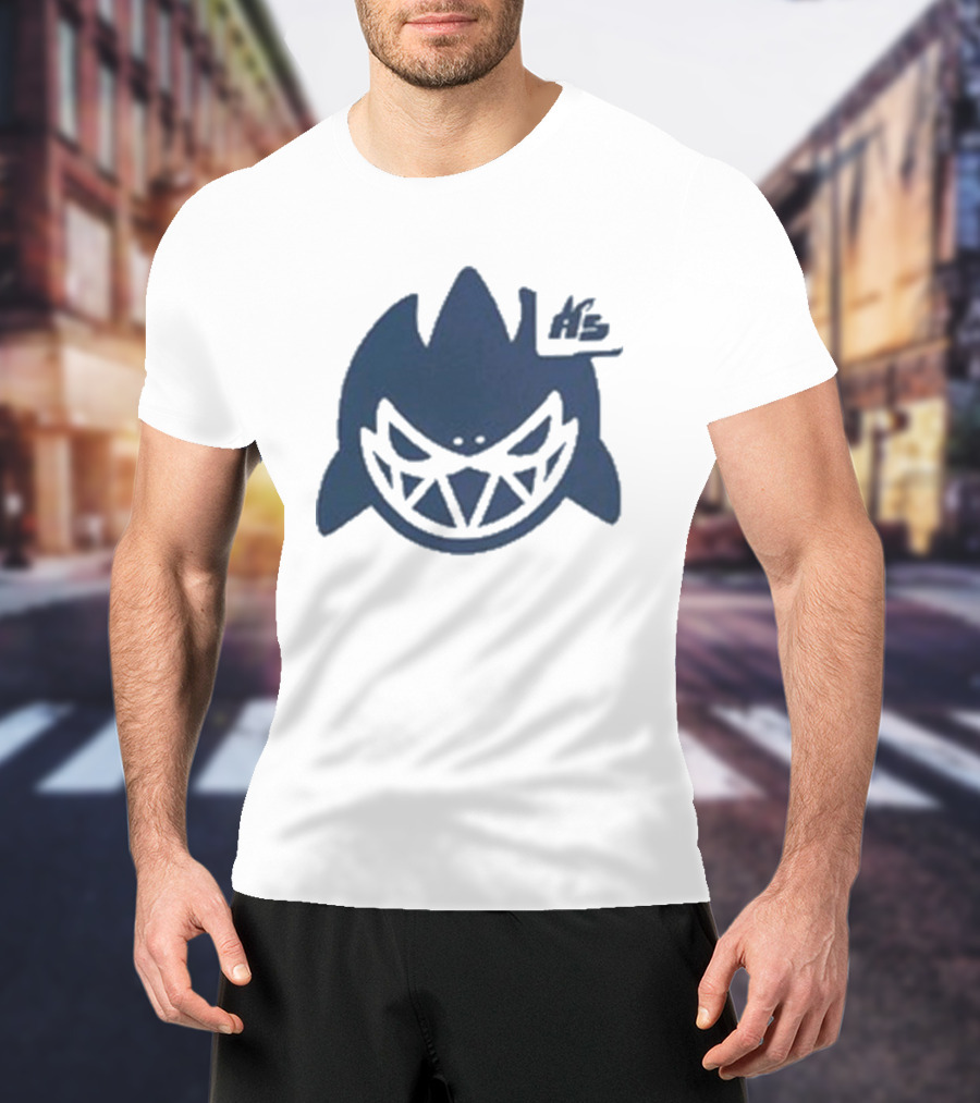 Riot Games Anima Squad Primordian Aatrox Shark Emblem HS T-Shirt