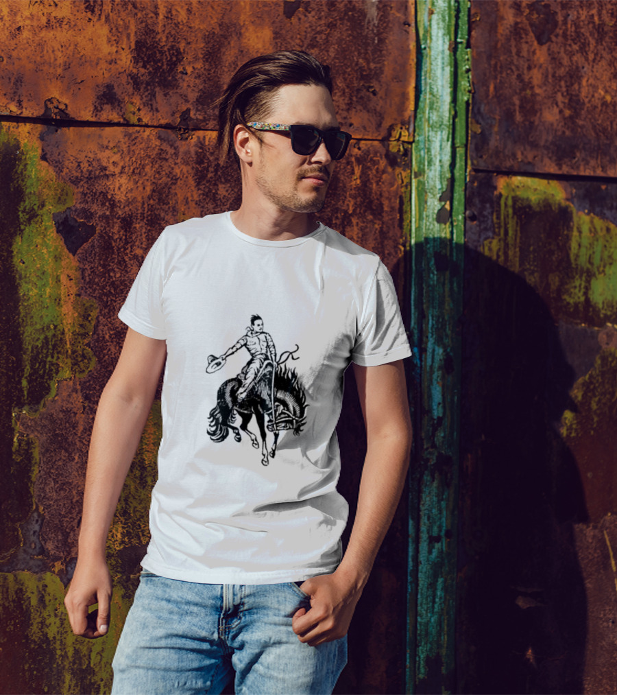 Zac Brown Band Rodeo Cowboy Rope Tie Up T-Shirt