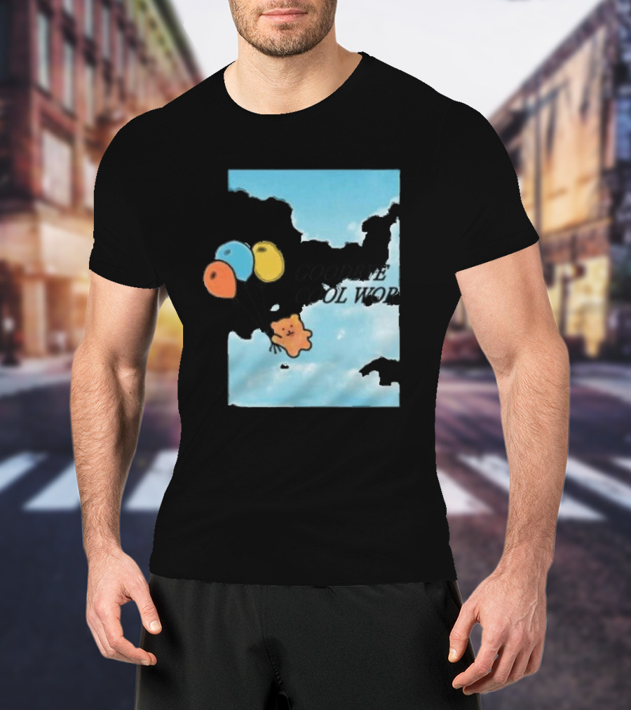 Goodbye Cool World Cloudy Balloon Adventure T-Shirt