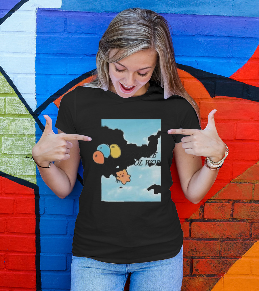 Goodbye Cool World Cloudy Balloon Adventure T-Shirt