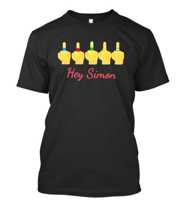 Hey Simon Finger Gesture Toy Color Sequence T-Shirt