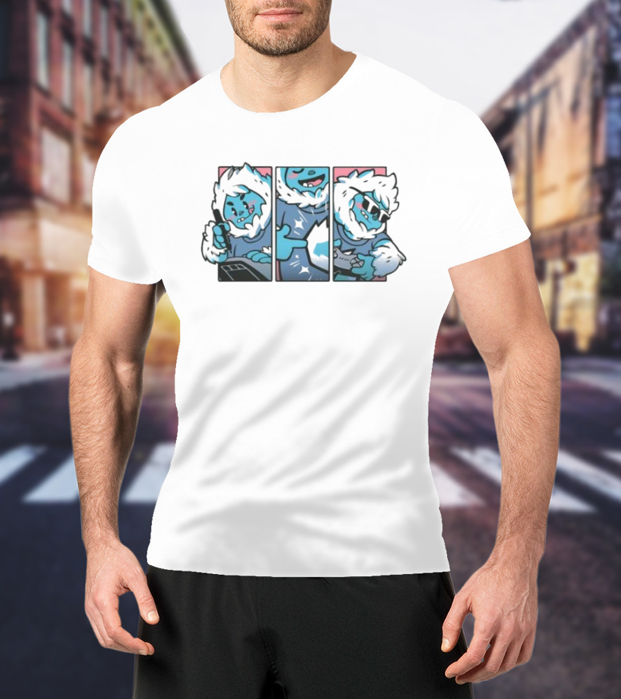 La Vie En Yetee Mikoto Gaming Comic Strip T-Shirt