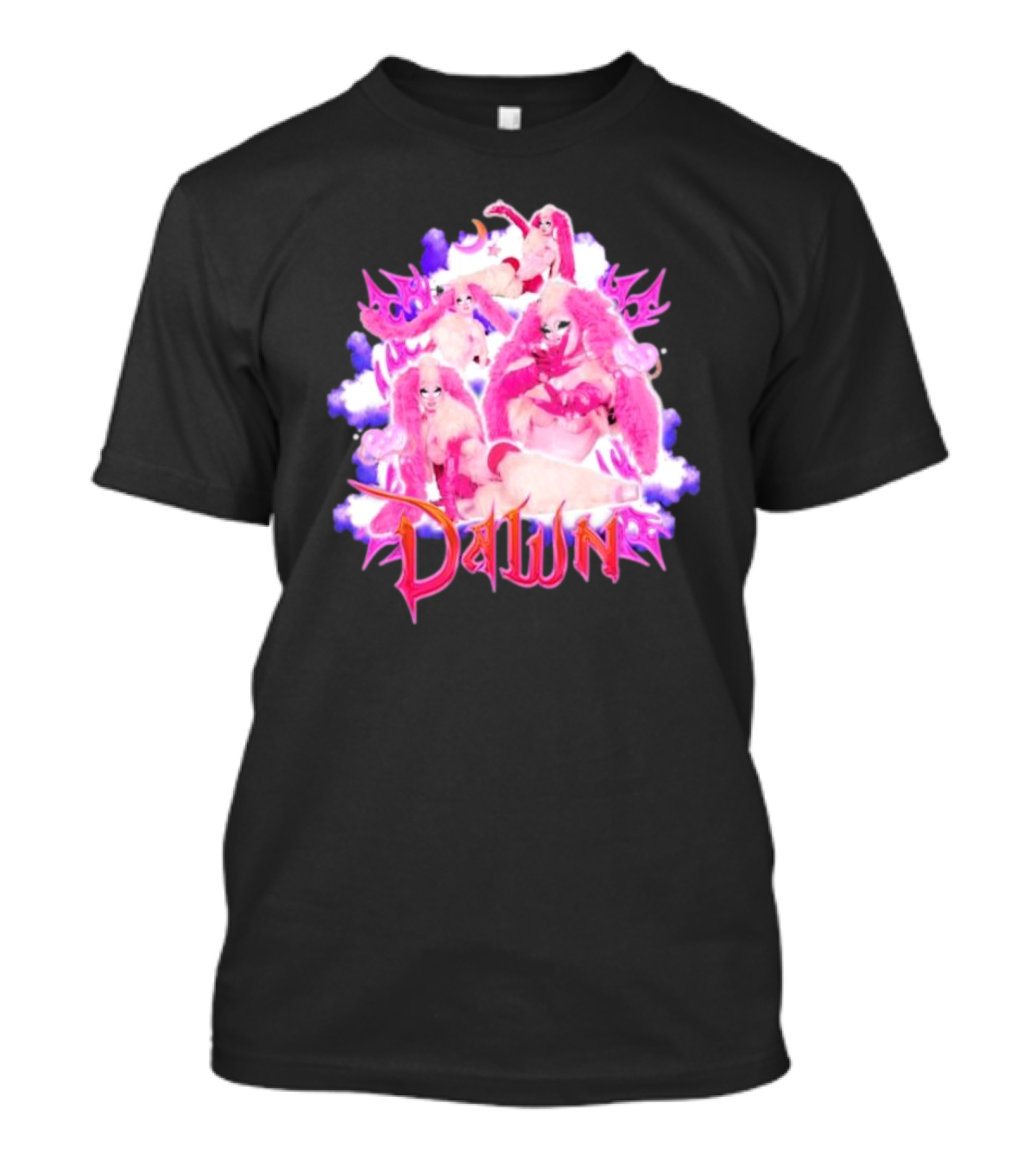 Dawnverse Dragcon Pink Fantasy T-Shirt