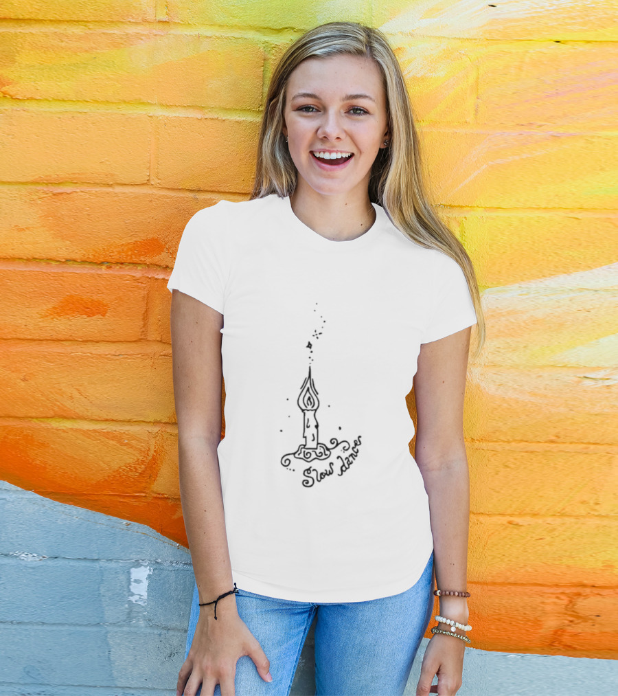 Slow Dancer Candle Charm T-Shirt