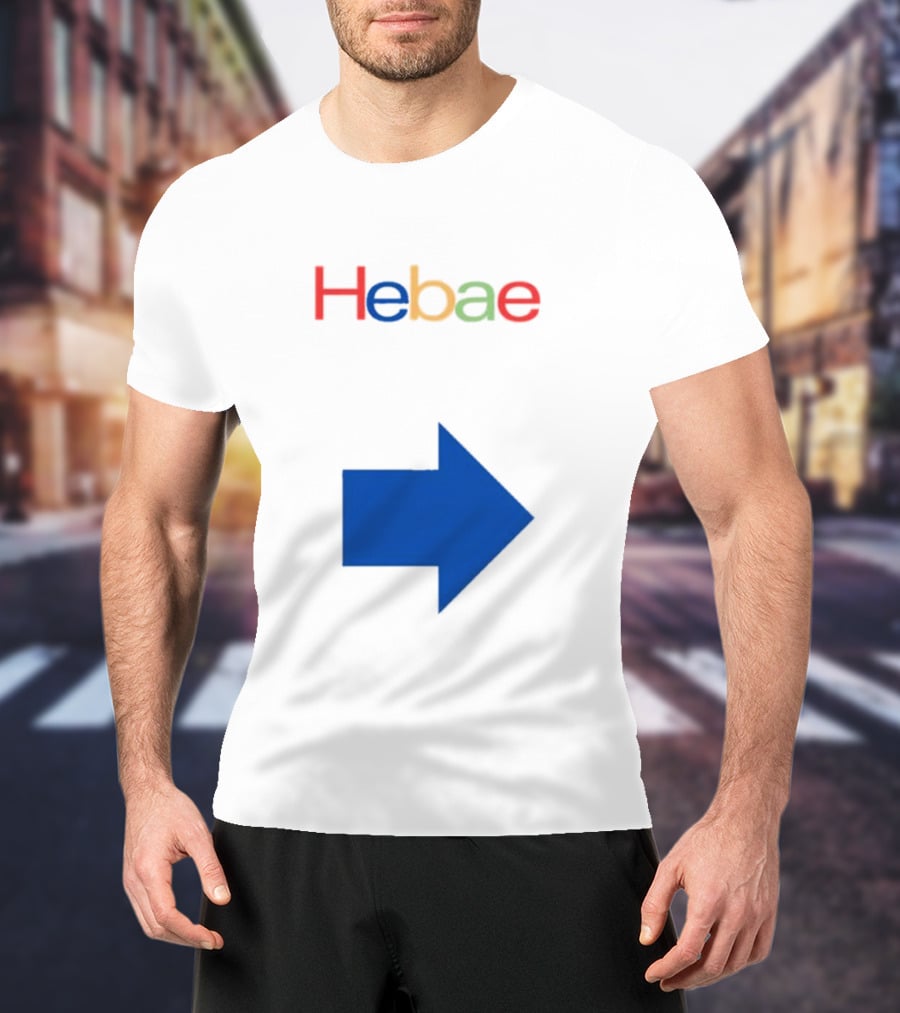 Cursed Couple’s Hebae Shebae Google Arrow T-Shirt