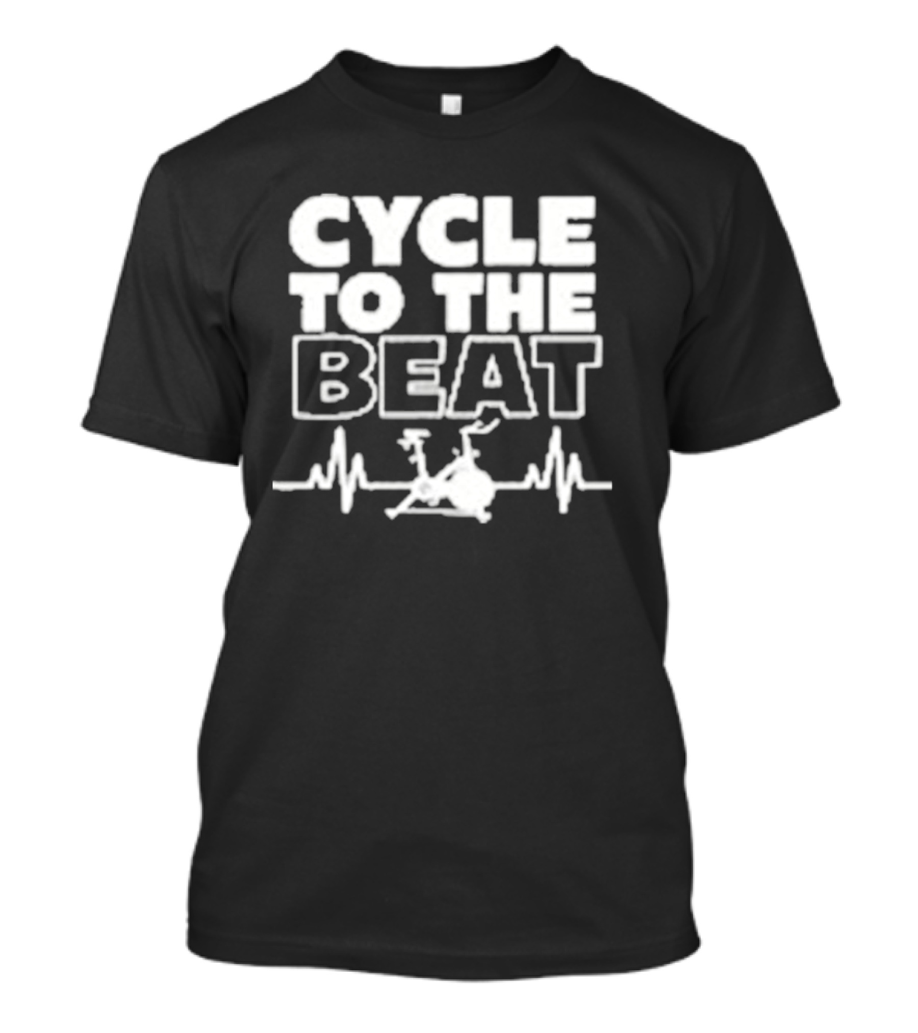 Cycle To The Beat Cardio Rhythm Exercise Bike T-Shirt