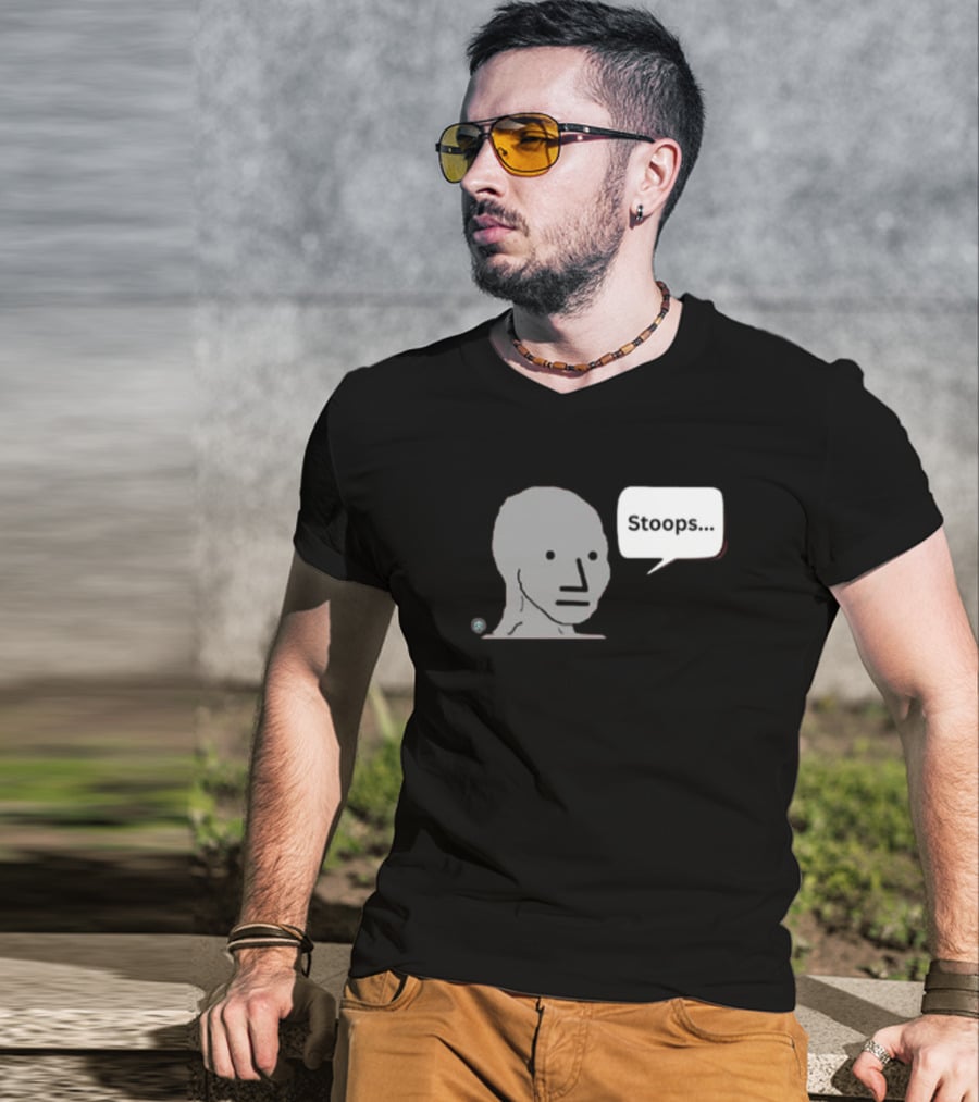 Stoops Npc Memes Talking Coach T-Shirt