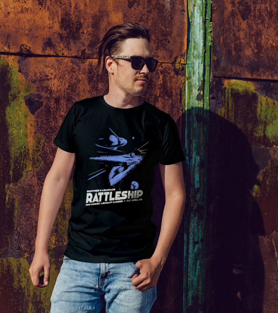 Brownies And Lemonade Rattleship USS Hornet Aircraft Carrier Bay Area CA T-Shirt