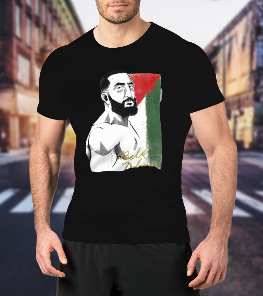 Remember The Name Belal Muhammad Palestinian Flag T-Shirt