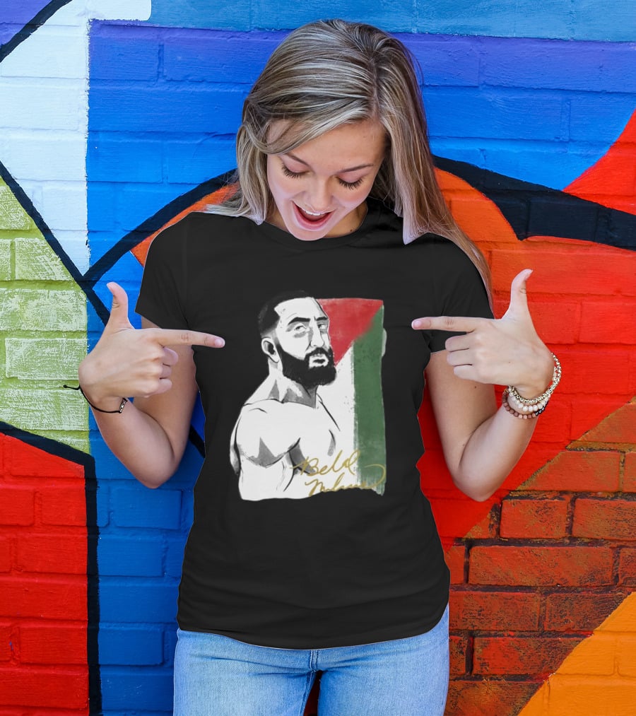 Remember The Name Belal Muhammad Palestinian Flag T-Shirt