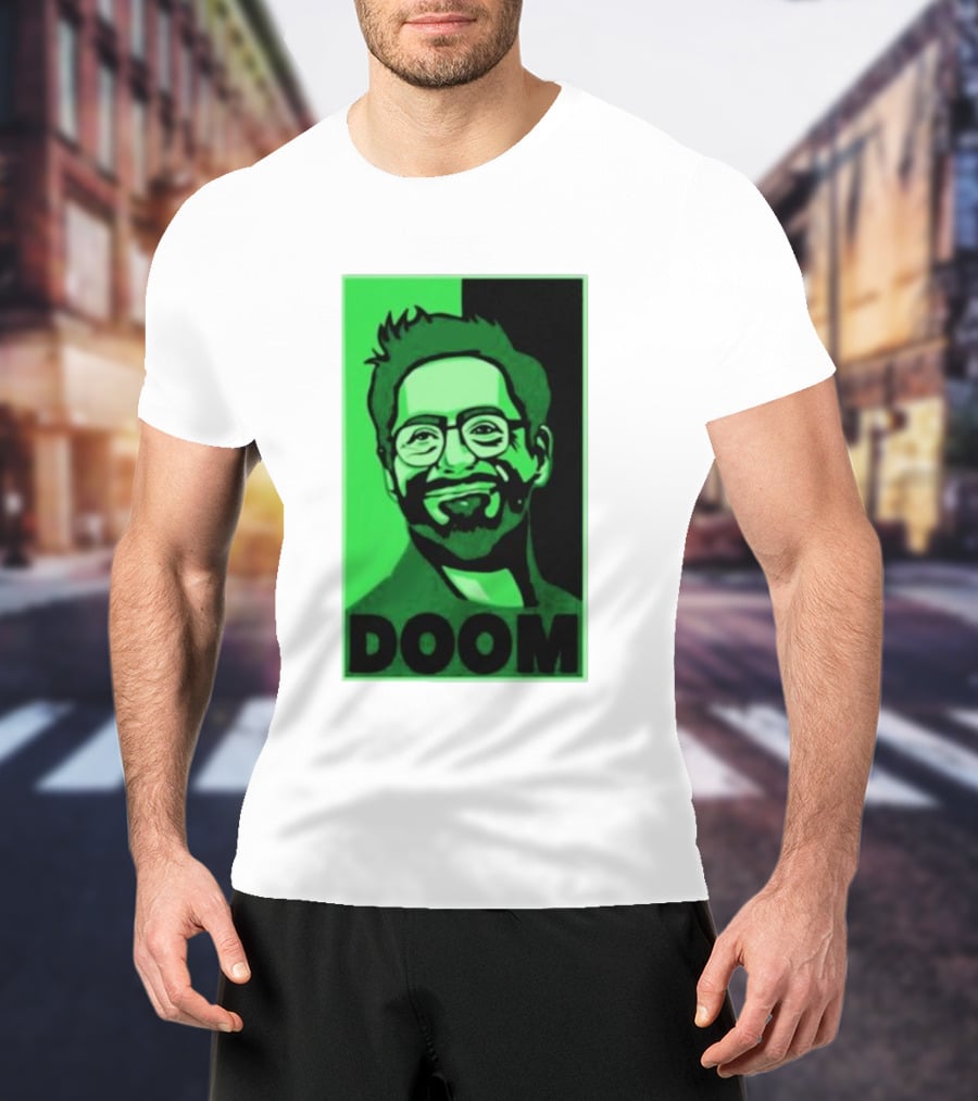 Screencrush Robert Downey Jr Doom T-Shirt