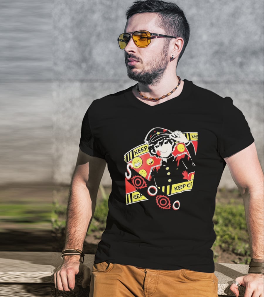 SOOOO’s Keep Out Smiling Faces And Betrayal Warnings T-Shirt