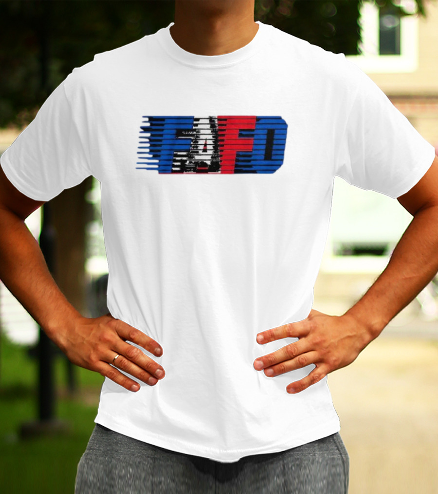 Usa Fafo Red White Blue Stripes T-Shirt