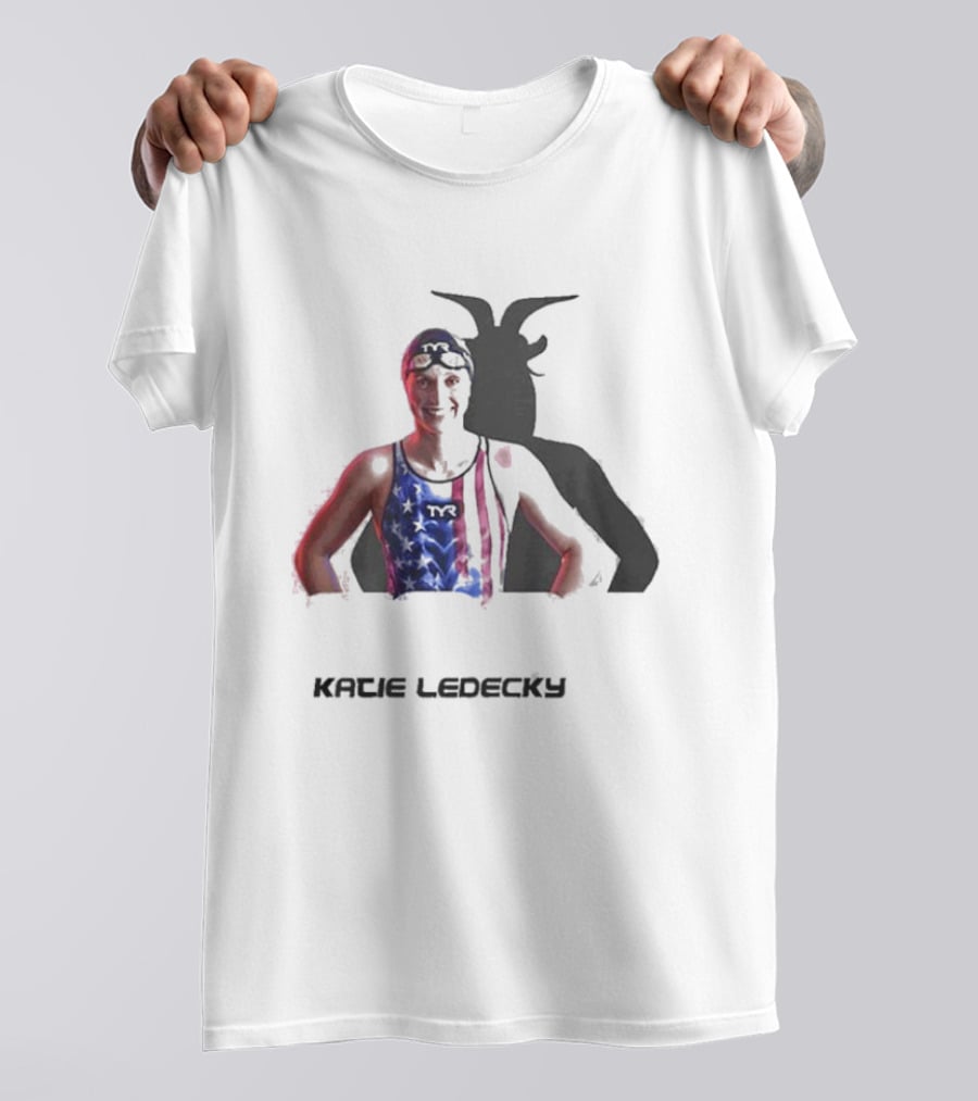KATIE LEDECKY OLYMPIC GOAT T-Shirt