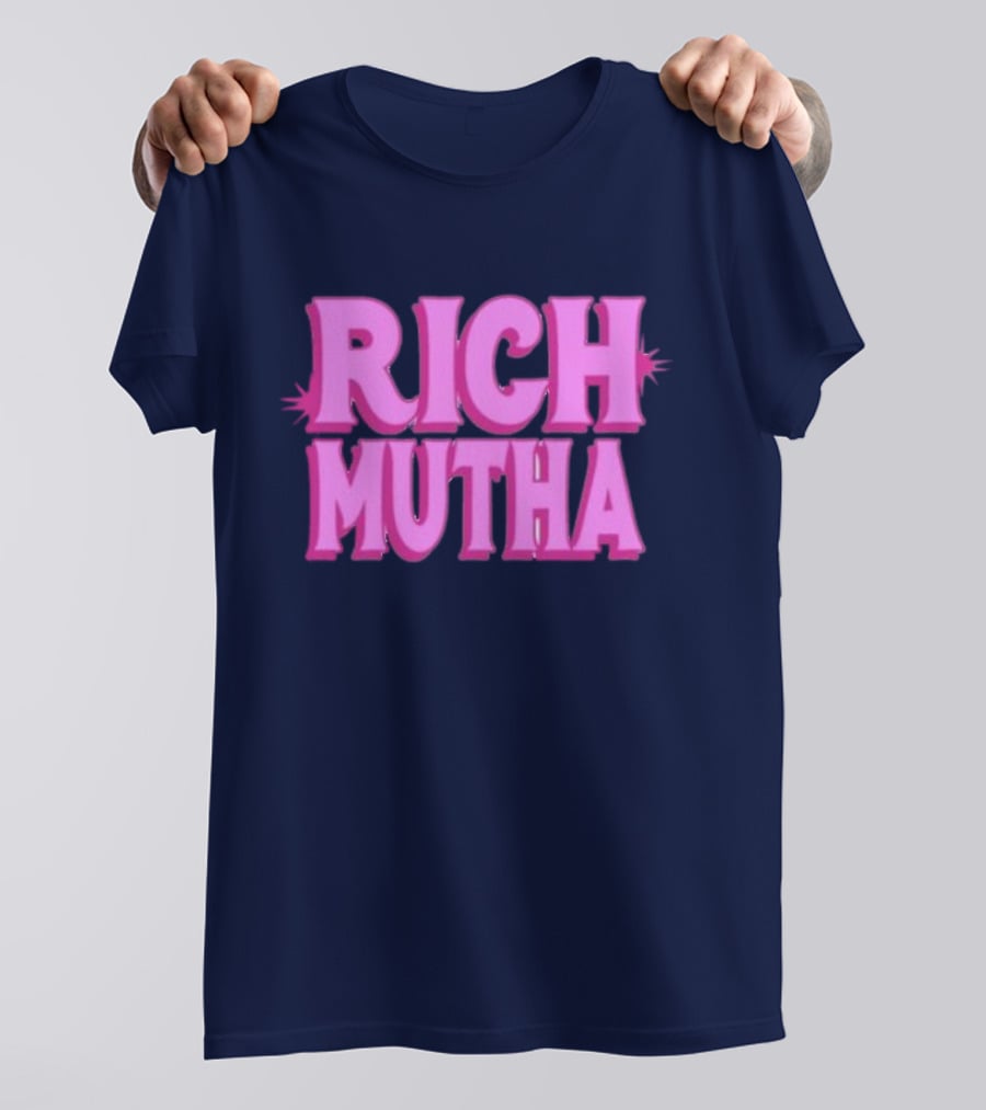 Monaleo Rich Mutha Pink T-Shirt