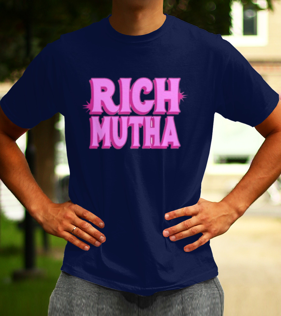 Monaleo Rich Mutha Pink T-Shirt