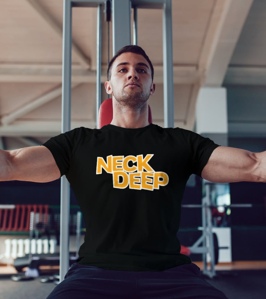 Neck Deep Text T-Shirt