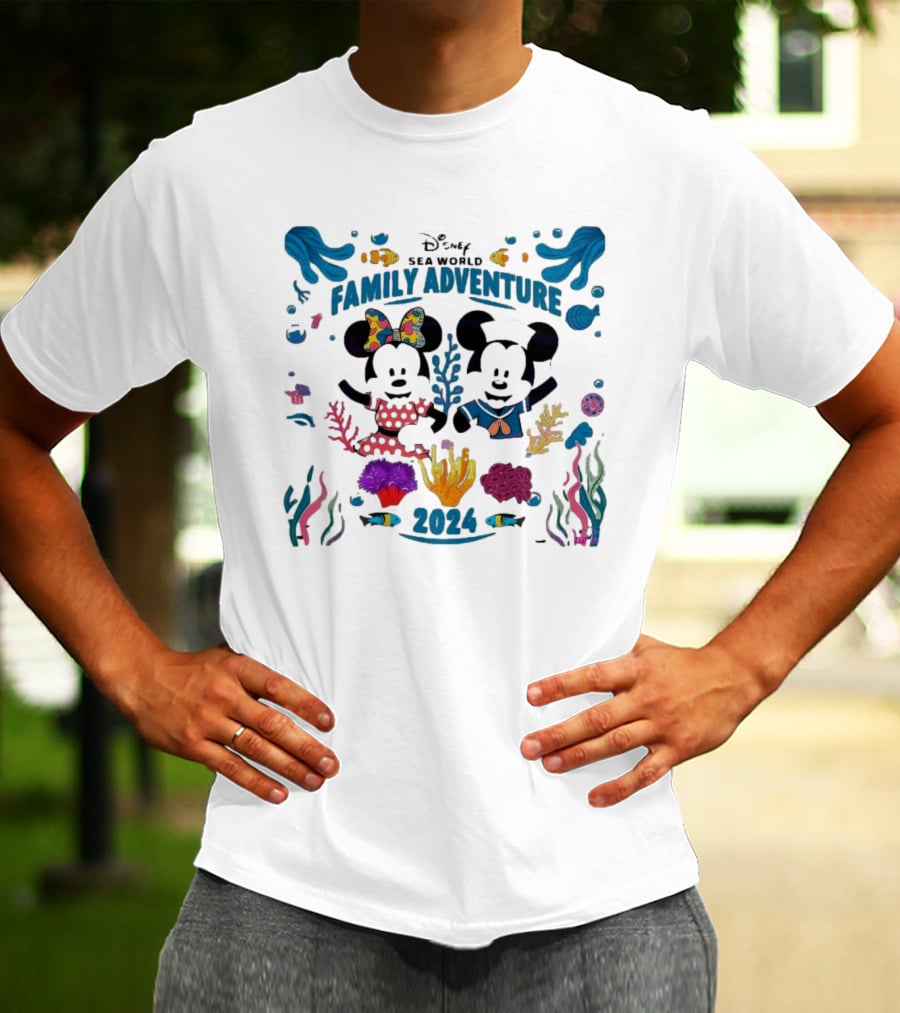 Disney Sea World Family Adventure T-Shirt