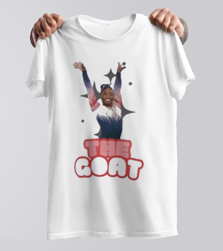 Simone Biles Team USA Gymnastics The GOAT T-Shirt