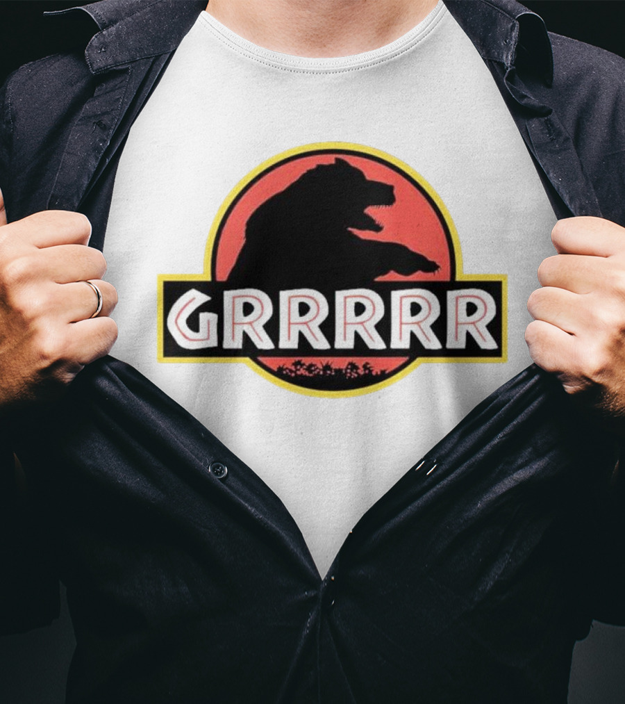 Swish Embassy Jurassic Bear Grrrr T-Shirt
