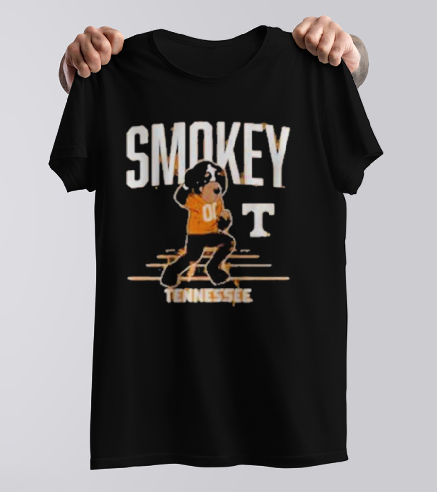 Tennessee Vols Smokey Mascot Football T T-Shirt
