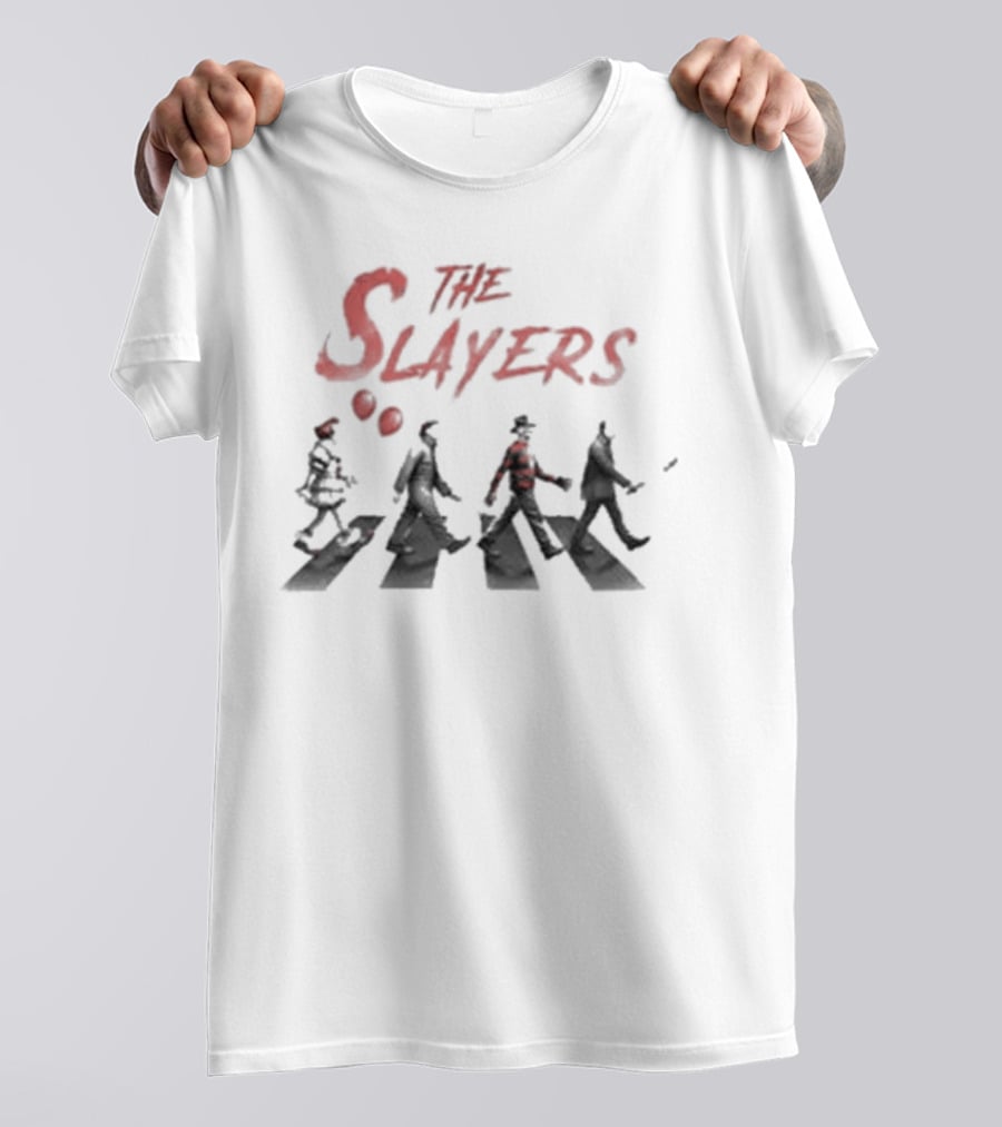 The Slayers Horror Icons Abbey Road Crossover T-Shirt