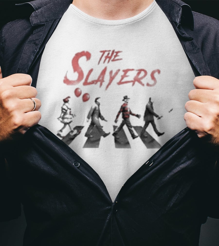 The Slayers Horror Icons Abbey Road Crossover T-Shirt