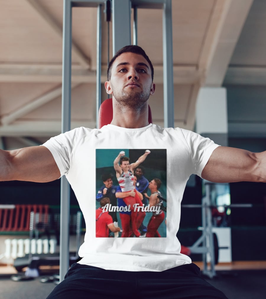 Paul Juda Celebratory Almost Friday Olympic Kid T-Shirt