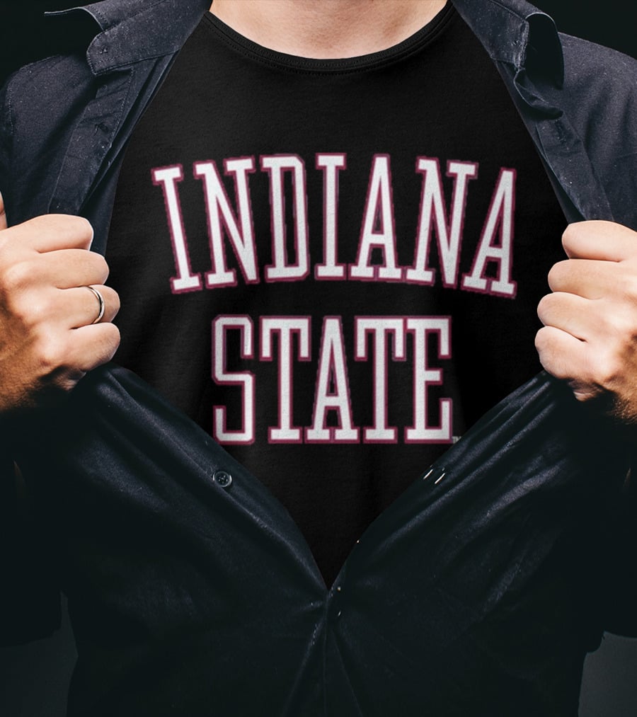 Retro Indiana State Arch T-Shirt